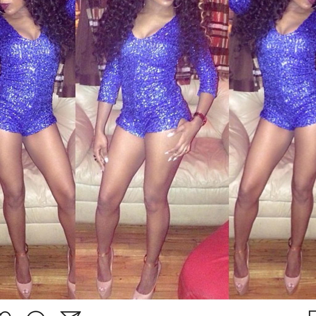Custom Sequin Romper
